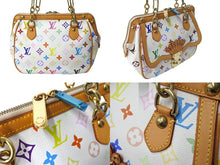 Load image into Gallery viewer, LouisVuitton ルイヴィトン グレイシーMM M92590 チェーンショルダーバッグ モノグラム マルチカラー キャンバス ホワイト 美品 中古 67572