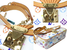 Load image into Gallery viewer, LouisVuitton ルイヴィトン グレイシーMM M92590 チェーンショルダーバッグ モノグラム マルチカラー キャンバス ホワイト 美品 中古 67572