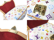 Load image into Gallery viewer, LouisVuitton ルイヴィトン グレイシーMM M92590 チェーンショルダーバッグ モノグラム マルチカラー キャンバス ホワイト 美品 中古 67572