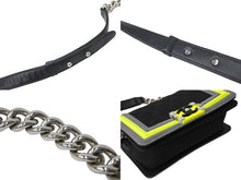 Load image into Gallery viewer, 極美品 CHANEL シャネル マトラッセ ボーイシャネル チェーンウォレットショルダーバッグ 22番台 ファブリックメッシュ 中古 67575