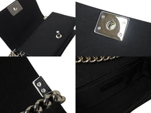 Load image into Gallery viewer, 極美品 CHANEL シャネル マトラッセ ボーイシャネル チェーンウォレットショルダーバッグ 22番台 ファブリックメッシュ 中古 67575