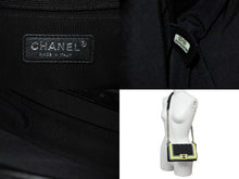 Load image into Gallery viewer, 極美品 CHANEL シャネル マトラッセ ボーイシャネル チェーンウォレットショルダーバッグ 22番台 ファブリックメッシュ 中古 67575