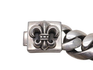 ChromeHearts クロムハーツ ブレスレット 8LINK CLSC LRG3 BSラージボックスID シルバーブレスレット 131.29g シルバー925 美品 中古 67580