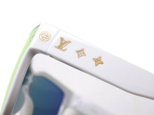 Load image into Gallery viewer, LOUIS VUITTON ルイヴィトン サングラス LV シャドー スクエアシェイプ ホワイト Z1845U 美品 中古 67587