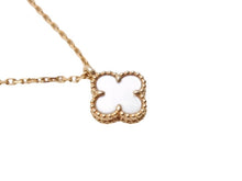 Load image into Gallery viewer, 極美品 Van Cleef&amp;Arpels ヴァンクリーフ&amp;アーペル スウィートアルハンブラペンダント VCARF69100 Au750 ゴールド 中古 67592