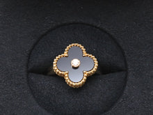 Load image into Gallery viewer, 極美品 VanCleef&amp;Arpels ヴァンクリーフ＆アーペル ヴィンテージアルハンブラ リング VCARA41000 Au750 ダイヤモンド ゴールド 中古 67594