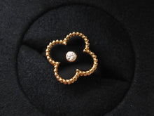 Load image into Gallery viewer, 極美品 VanCleef&amp;Arpels ヴァンクリーフ＆アーペル ヴィンテージアルハンブラ リング VCARA41000 Au750 ダイヤモンド ゴールド 中古 67594