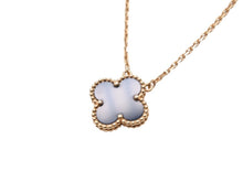 Load image into Gallery viewer, 極美品 VanCleef &amp; Arpels ヴァンクリーフ＆アーペル ヴィンテージアルハンブラ シェル ネックレス Au750 ゴールド VCARA45800 中古 67595