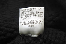 Load image into Gallery viewer, CHROME HEARTS クロムハーツ ビーニー ニットキャップ フレアボタン フレアパッチ カシミヤ ブラック 美品 中古 67602