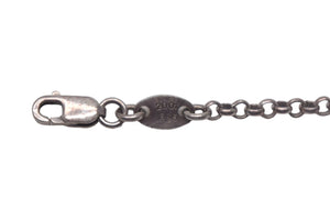 CHROME HEARTS クロムハーツ ロールチェーン メンズ 4.4g シルバー SV925 美品 中古 67607