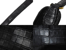 Load image into Gallery viewer, HERMES エルメス ヴェスパTPM ショルダーバッグ □G刻印 ニロティカス ブラック ゴールド金具 美品 中古 67610