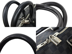 LOUIS VUITTON ルイ ヴィトン キーポル バンドリエール45 ボストンバッグ N41418 ダミエグラフィット ブラック 美品 中古 67624