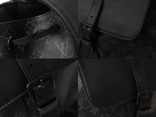 Load image into Gallery viewer, LOUIS VUITTON ルイ ヴィトン トリオ バックパック モノグラム エクリプス キャンバス カーフ M45538 ブラック 美品 中古 67628