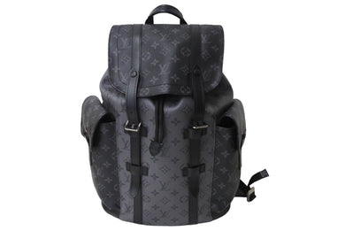 極美品 LouisVuitton ルイヴィトン クリストファー PM バックパック リュック M46331 モノグラムエクリプスリバースキャンバス 中古 67630