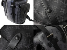 Load image into Gallery viewer, 極美品 LouisVuitton ルイヴィトン クリストファー PM バックパック リュック M46331 モノグラムエクリプスリバースキャンバス 中古 67630
