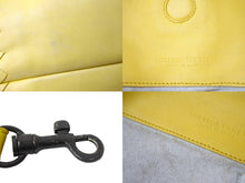 Load image into Gallery viewer, BOTTEGA VENETA ボッテガヴェネタ イントレチャート ワンショルダーバッグ イタリア製 ラムスキン イエロー 良品 中古 67635