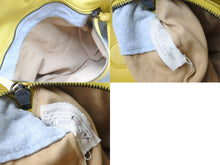 Load image into Gallery viewer, BOTTEGA VENETA ボッテガヴェネタ イントレチャート ワンショルダーバッグ イタリア製 ラムスキン イエロー 良品 中古 67635