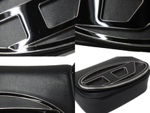 Load image into Gallery viewer, DIESEL ディーゼル ショルダーバッグ 1dr レザークロスボディバッグ X08396PR818 ブラック シルバー金具 美品 中古 67637