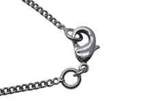 Load image into Gallery viewer, 極美品 CHANEL シャネル ネックレス ココマーク シルバー メタル ラインストーン B10V刻印 重量5.8g 全長42.5cm 中古 67651