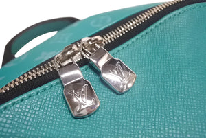 極美品 Louis Vuitton ルイヴィトン リュック バックパック タイガラマ ディスカバリー グリーン M30227 中古 4c067685