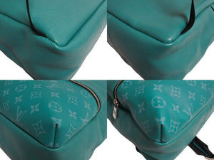 極美品 Louis Vuitton ルイヴィトン リュック バックパック タイガラマ ディスカバリー グリーン M30227 中古 4c067685