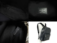 Load image into Gallery viewer, LOUIS VUITTON ルイヴィトン ダミエグラフィット ジョッシュ リュック デイパック N41473 シルバー金具 ブラック 美品 中古 4c067686
