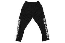 Load image into Gallery viewer, CHROME HEARTS クロムハーツ スウェットパンツ サイドロゴ サイズL シルバー金具 ブラック 美品 中古 67705
