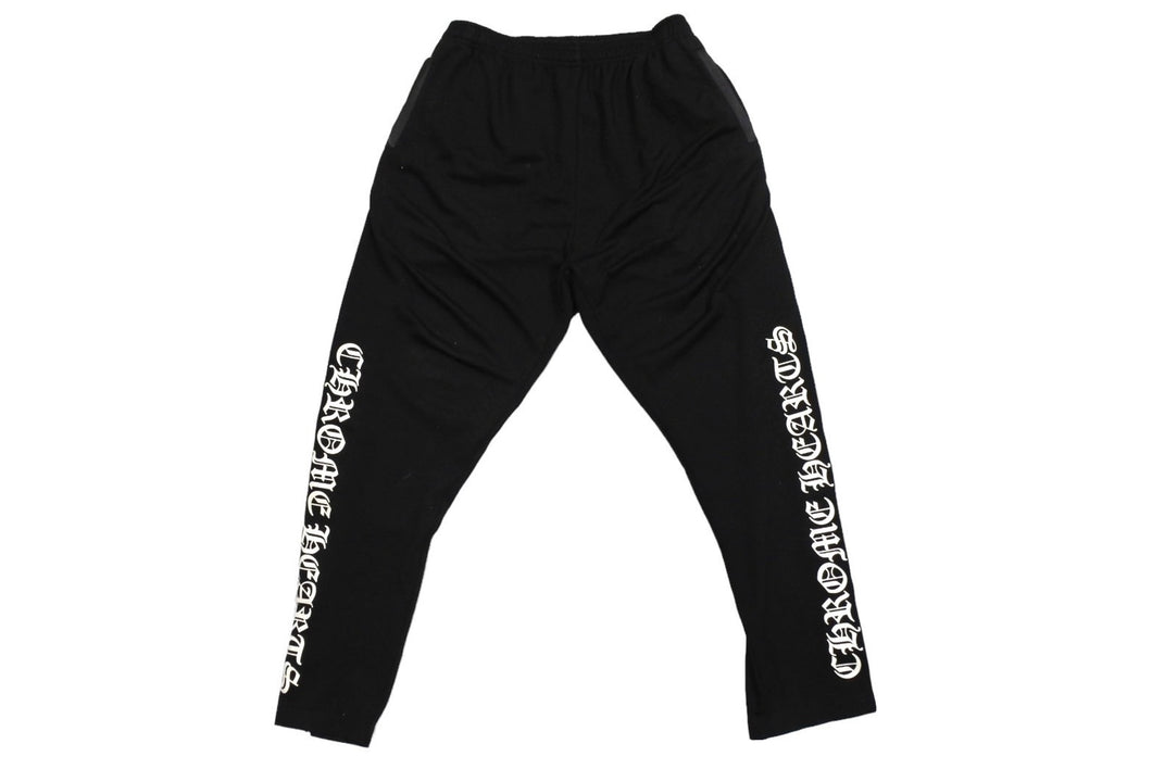 CHROME HEARTS クロムハーツ スウェットパンツ サイドロゴ サイズL シルバー金具 ブラック 美品 中古 67705