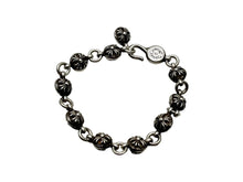 Load image into Gallery viewer, CHROME HEARTS クロムハーツ クロスボール ブレスレット 10個 調節可能 シルバー925 66g 美品 中古 67707