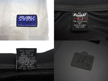 Load image into Gallery viewer, FUBU THE COLLECTION フブ ゲームシャツ フットボールシャツ サイズ4T ポリエステル ブラック ホワイト ブルー メッシュ 美品 中古 4c067714