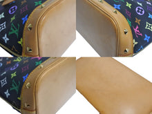 Load image into Gallery viewer, LOUIS VUITTON ルイヴィトン モノグラムマルチカラー アルマ ハンドバッグ M92646 ゴールド金具 ブラック 美品 中古 4c067720