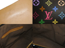 Load image into Gallery viewer, LOUIS VUITTON ルイヴィトン モノグラムマルチカラー アルマ ハンドバッグ M92646 ゴールド金具 ブラック 美品 中古 4c067720