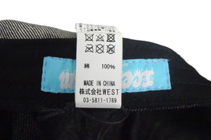 新品未使用 ICECREAM アイスクリーム BBC DENIM CAP RUNNING DOG デニム キャップ ICJP233H002 サイズM ブラック 中古 67726