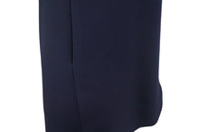 Load image into Gallery viewer, 極美品 Christian Dior クリスチャンディオール 半袖ワンピース 7E21632A1166 サイズ36 ネイビー ウール シルク 中古 4c067731