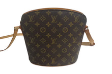 Load image into Gallery viewer, LOUIS VUITTON ルイヴィトン ドルーオ ショルダーバック M51290 モノグラム ブラウン ゴールド金具 美品 中古 4c067735