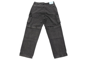 新品未使用 Billionaire Boys Club ICECREAM ビリオネアボーイズクラブ アイスクリーム デニムカーゴパンツ サイズL ブラック 中古 67738