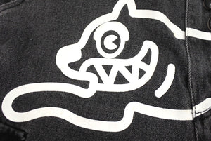 新品未使用 Billionaire Boys Club ICECREAM ビリオネアボーイズクラブ アイスクリーム デニムカーゴパンツ サイズL ブラック 中古 67738