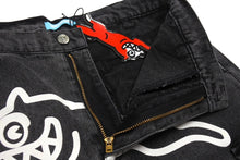 Load image into Gallery viewer, 新品未使用 Billionaire Boys Club ICECREAM ビリオネアボーイズクラブ アイスクリーム デニムカーゴパンツ サイズL ブラック 中古 67738