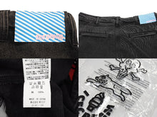 Load image into Gallery viewer, 新品未使用 Billionaire Boys Club ICECREAM ビリオネアボーイズクラブ アイスクリーム デニムカーゴパンツ サイズL ブラック 中古 67738