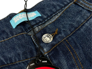 新品未使用 BILLIONAIREBOYSCLUB ビリオネアボーイズクラブ ICECREAM アイスクリーム 2WAYWASHEDDENIM CARGOPANTS サイズM ブルー 67739