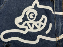 Load image into Gallery viewer, 新品未使用 BILLIONAIREBOYSCLUB ビリオネアボーイズクラブ ICECREAM アイスクリーム 2WAYWASHEDDENIM CARGOPANTS サイズM ブルー 67739