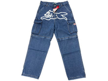 Load image into Gallery viewer, 新品未使用 Billionaire Boys Club ICECREAM ビリオネアボーイズクラブ アイスクリーム デニムカーゴパンツ サイズL ブルー 中古 67740