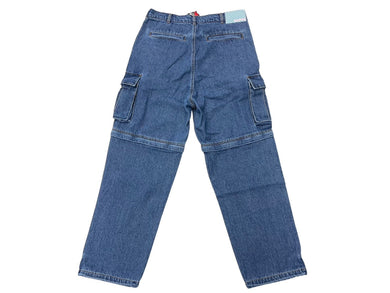 新品未使用 Billionaire Boys Club ICECREAM ビリオネアボーイズクラブ アイスクリーム デニムカーゴパンツ サイズL ブルー 中古 67740