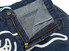Load image into Gallery viewer, 新品未使用 Billionaire Boys Club ICECREAM ビリオネアボーイズクラブ アイスクリーム デニムカーゴパンツ サイズL ブルー 中古 67740