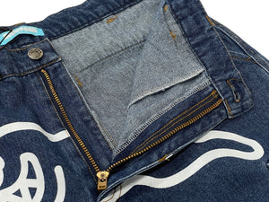 新品未使用 Billionaire Boys Club ICECREAM ビリオネアボーイズクラブ アイスクリーム デニムカーゴパンツ サイズL ブルー 中古 67740