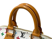 Load image into Gallery viewer, LOUIS VUITTON ルイヴィトン モノグラムマルチカラー アルマ ハンドバッグ 村上隆 ホワイト M92647 美品 中古 4c067764