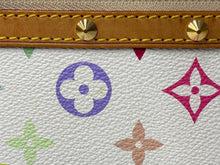 Load image into Gallery viewer, LOUIS VUITTON ルイヴィトン モノグラムマルチカラー アルマ ハンドバッグ 村上隆 ホワイト M92647 美品 中古 4c067764