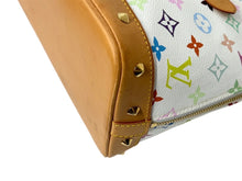 Load image into Gallery viewer, LOUIS VUITTON ルイヴィトン モノグラムマルチカラー アルマ ハンドバッグ 村上隆 ホワイト M92647 美品 中古 4c067764