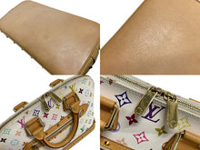 Load image into Gallery viewer, LOUIS VUITTON ルイヴィトン モノグラムマルチカラー アルマ ハンドバッグ 村上隆 ホワイト M92647 美品 中古 4c067772