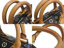 Load image into Gallery viewer, LOUISVUITTON ルイヴィトン モノグラムマルチカラー スピーディ30 ハンドバッグ 村上隆 M92642 ブラック 美品 中古 4c067775